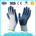 13G water based carbon esd pu coated working gloves EN388